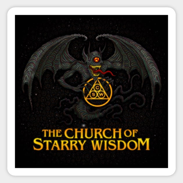 Starry Wisdom - Azhmodai 2019 Sticker by azhmodai